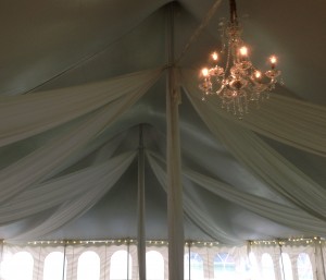 Crystal Chandelier Tent