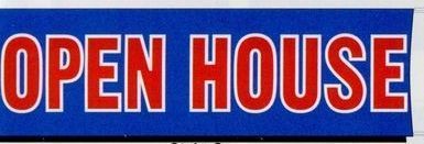 Open house banner