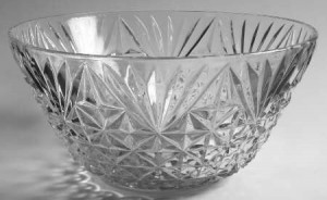 glass punch bowl