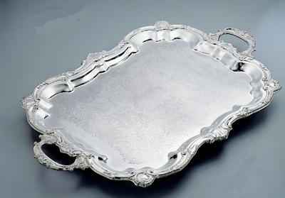 silver plated tray - THIS IS MEDIA - G & K Event Rentals