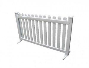 white picket fence