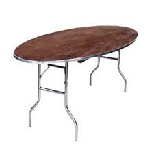 oval table