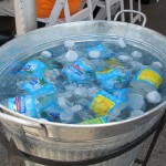 Galvanized Beverage Tub w/Stand