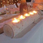 Birch Log Candle Log