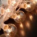 cafe string lights w