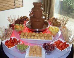 Chocolate fountain