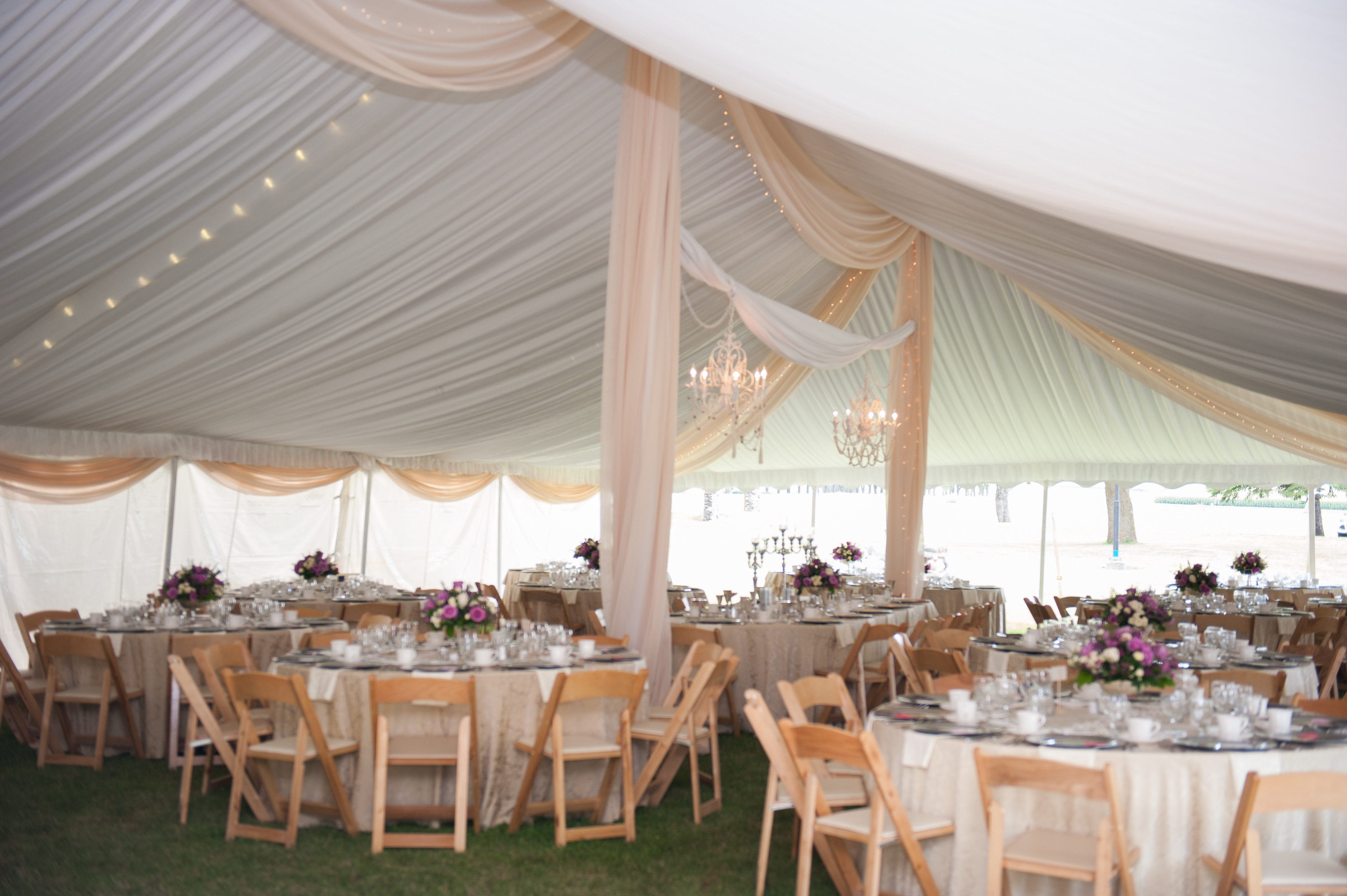 Victorian Vintage Tent Wedding